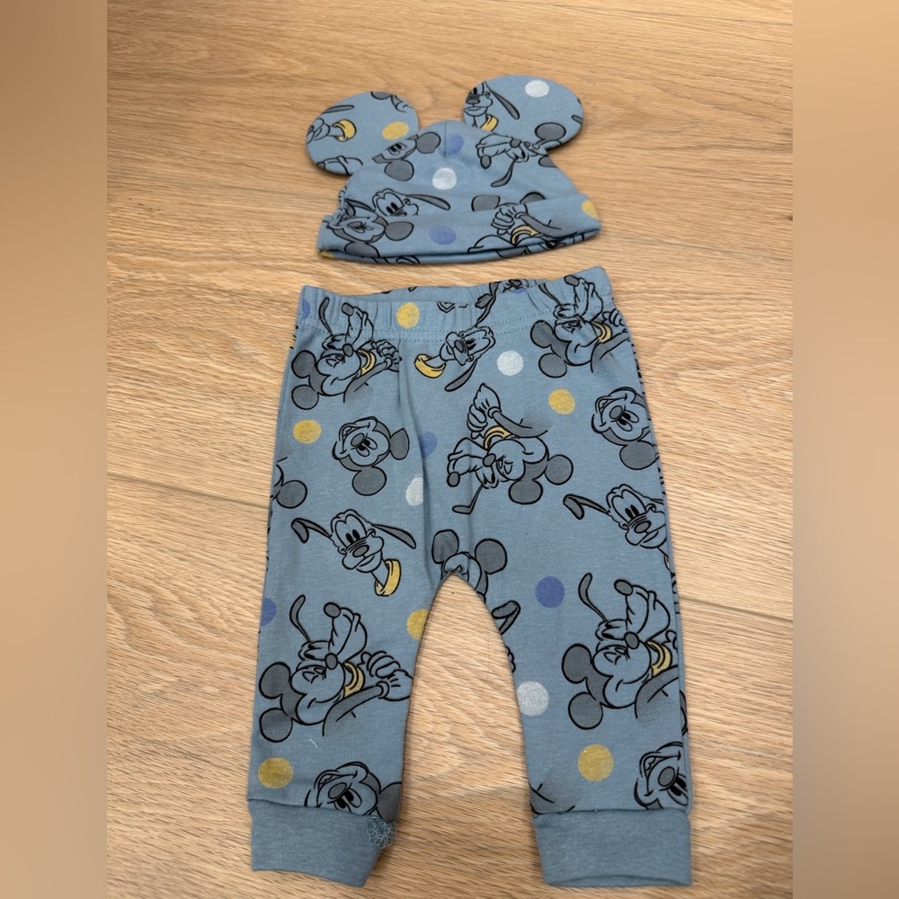 Disney Blue Mickey Mouse Kids Matching Set